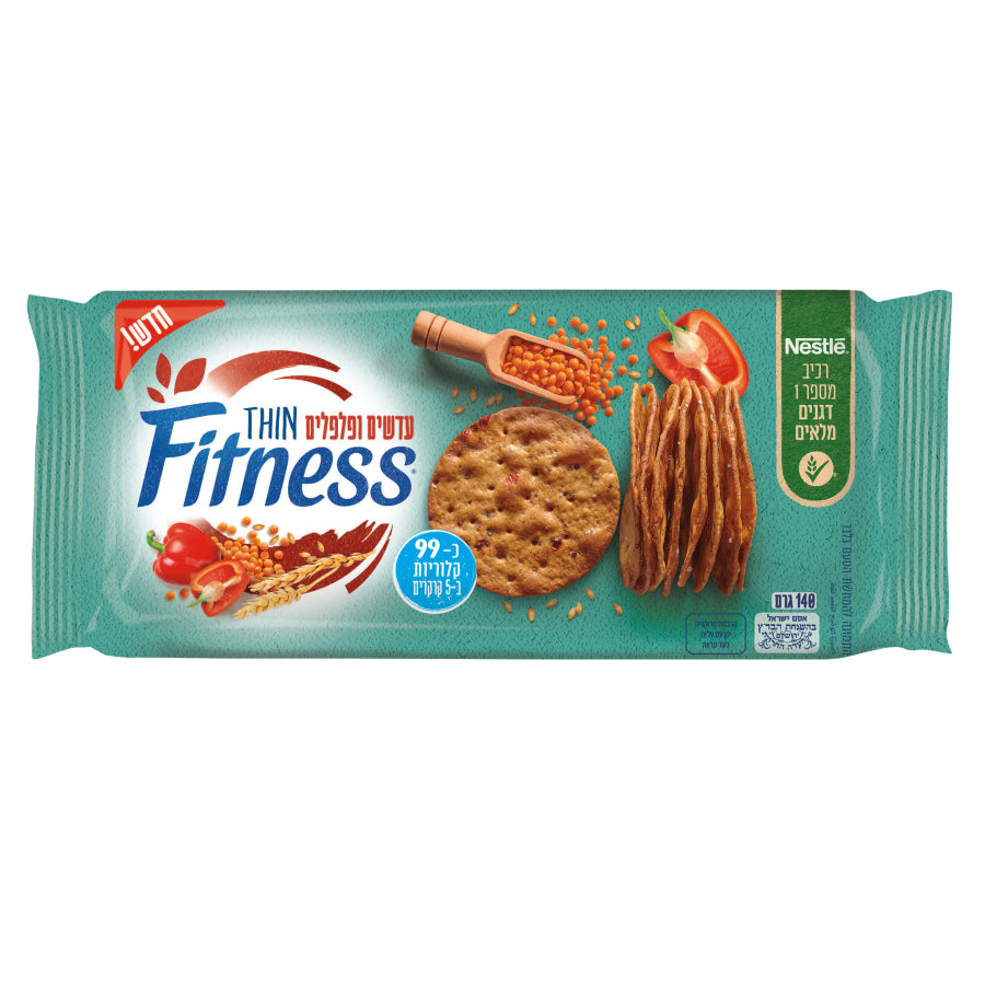 Fitness Lentil Red Pepper 140g