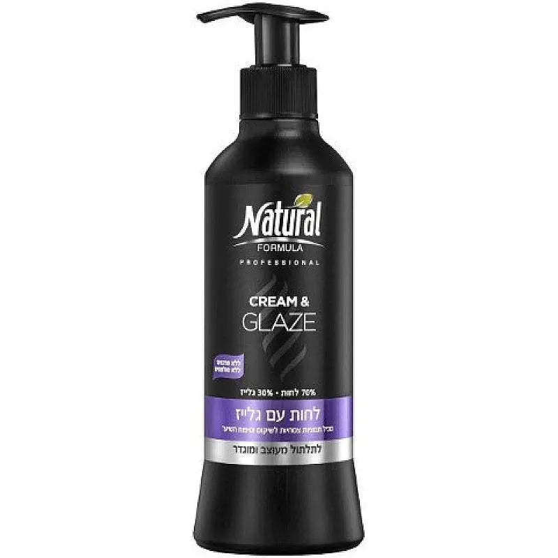 Natural - Formula Moisturizer whit Glaze for a Designed Curl 400ml kosher R Us