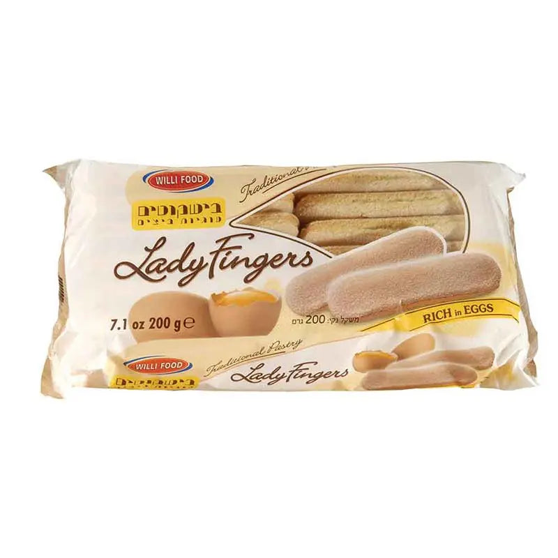 Willi Food Lady Fingers (7.1oz) - Kosher Cookies for Tiramisu kosher R Us