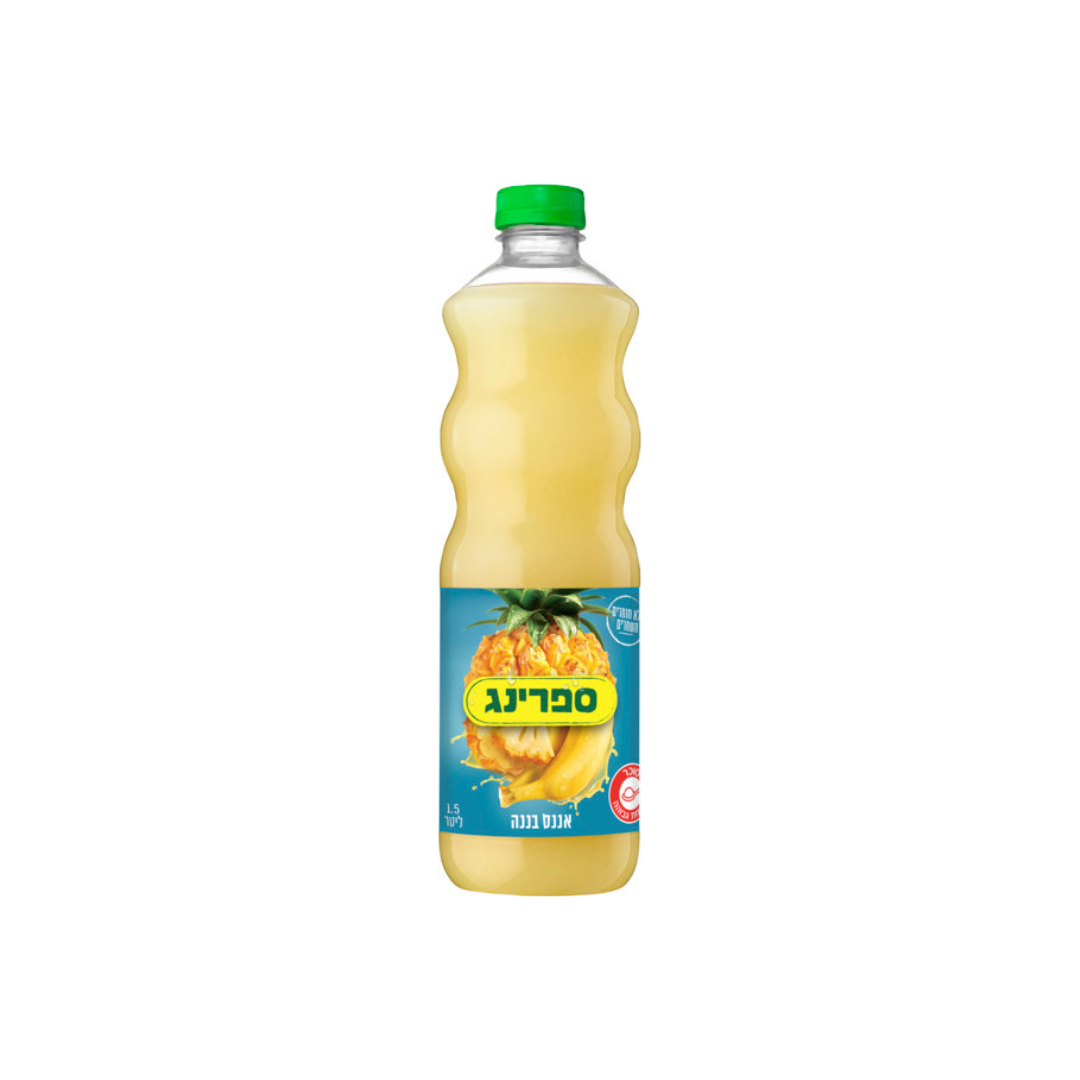 Spring Pineapple Banana Drink 1.5 liter
