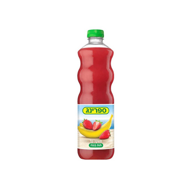 Spring Strawberry Banana Drink 1.5 liter