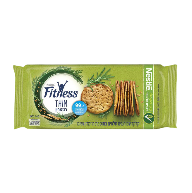 Fitness Crackers Rosemary  140gr