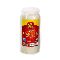 Candle #12510 7 Days Glass 1pc