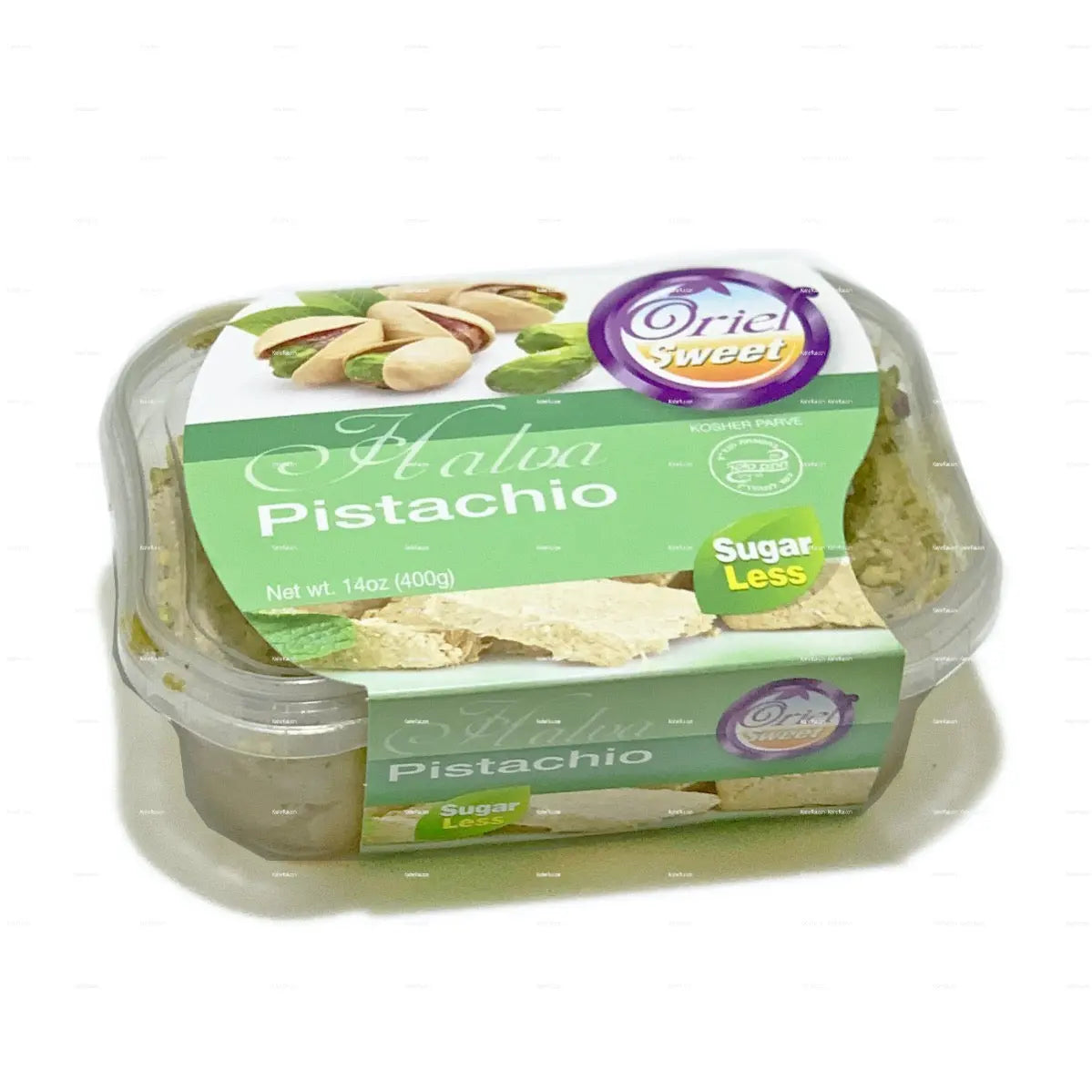 sugarless pistachio halva 